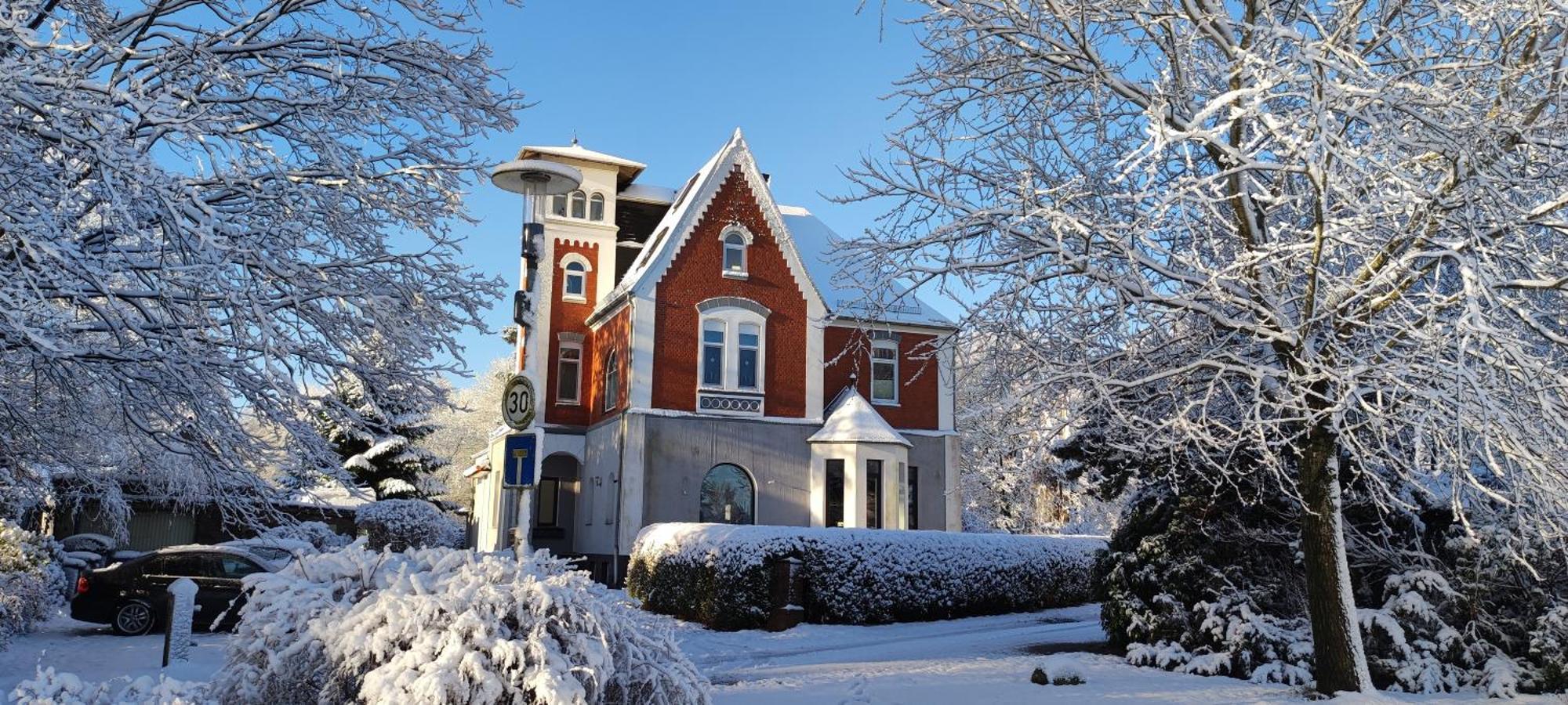 Villa Kunterbunt, Gemuetlichkeit Am Waldesrand Drangstedt Extérieur photo